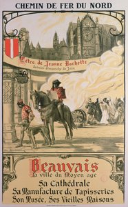 Beauvais - de stad van de middeleeuwen door Louis Antoine Manceaux