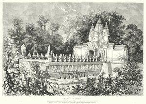 Poort van Angkor, Cambodja