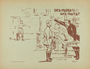 Des Mots! Des Mots!, 1896