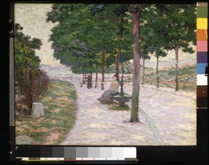 Landschap door Louis Abel Truchet