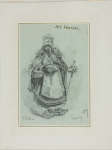 Boerin door Louis Adolphe Hervier