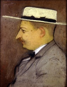 Dokter Henri Bourges, ca. 1890 door Louis Anquetin