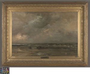 Zeegezicht bij De Panne