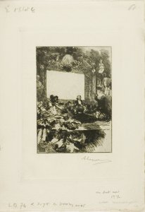 In de Chat Noir door Louis Auguste Lepère