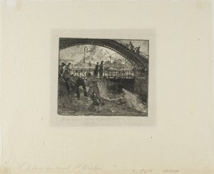 Sluis van het Canal Saint-Martin