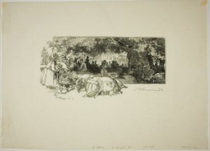 Kantine van moeder Pichard, bij Gorge aux Loups