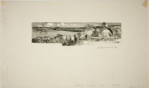 Tongvallei door Louis Auguste Lepère