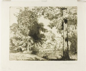 De randen van het leven door Louis Auguste Lepère