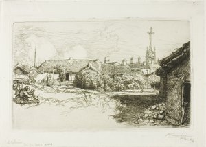 Het lijden door Louis Auguste Lepère