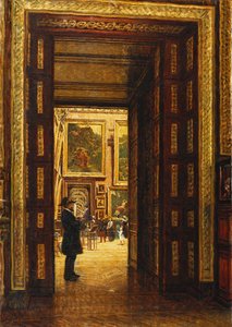 In de salon door Louis Beraud