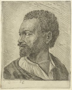 Portret van een Abessiniër