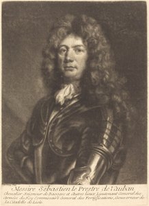 Portret van M. Sebastien Le Prestre de Vauban