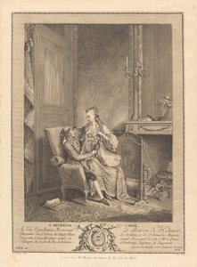 De Gelukkige Unie door Louis Bosse after Sigmund Freudenberger