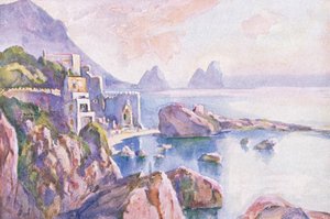 Het eiland Capri, uit Hutchinsons Pittoresk Europa gepubliceerd door Hutchinson & Son, ca. 1930