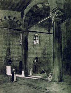 Al-Rifai Moskee, Caïro, Egypte, 1928 door Louis Cabanes