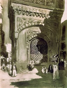 El-Sebil, Caïro, Egypte door Louis Cabanes