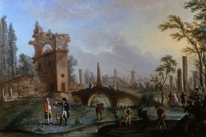 Parc Monceau, Parijs, c.1770