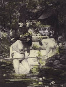 Ginevra en Isotta, Tiende Dag, Zesde Verhaal door Louis Chalon