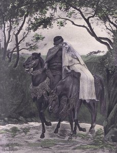 De vluchtelingen door Louis Chalon