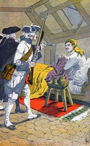 Arrestatie van Cartridge door Louis Charles Bombled