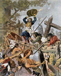Dollard des Ormeaux door Louis Charles Bombled