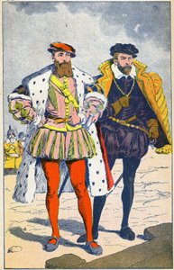 De hertog van Guise en de admiraal van Coligny