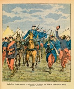 De oostelijke Armee van Eugene Sergeant, bekend als Grenest: Warrant Officer Bastien van de 32e mars, bracht een kanonstuk terug naar het Besancon-polygon dat hij redde
