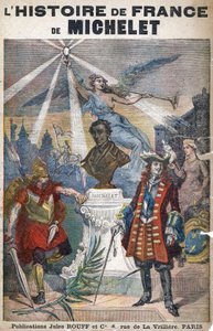 De Geschiedenis van Frankrijk, door Michelet, ca. 1900 (illustratie)