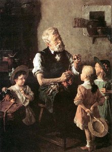 De poppenkliniek door Louis Charles Moeller