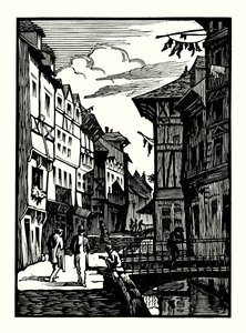 Illustratie voor Madame Bovary door Gustave Flaubert