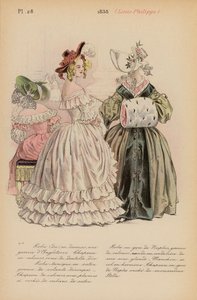 Franse mode: 1838, Louis-Philippe door Louis Colas
