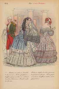 Franse mode: 1840, Louis-Philippe door Louis Colas