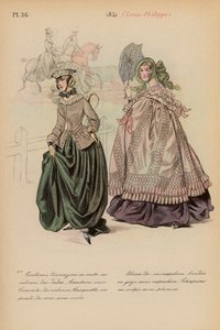 Franse mode: 1841, Louis-Philippe door Louis Colas