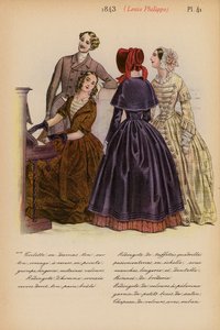 Franse mode: 1843, Louis-Philippe door Louis Colas
