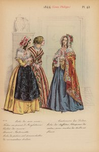 Franse mode: 1844, Louis-Philippe door Louis Colas