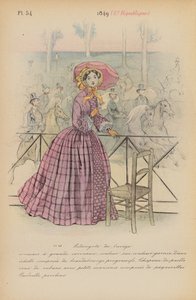 Franse mode: 1849, 2e Republiek door Louis Colas