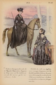Franse mode: 1853, Napoleon III door Louis Colas
