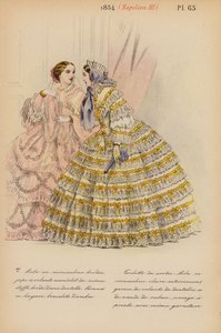 Franse mode: 1854, Napoleon III door Louis Colas