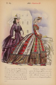 Franse mode: 1863, Napoleon III door Louis Colas