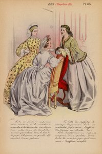 Franse mode: 1863, Napoleon III door Louis Colas