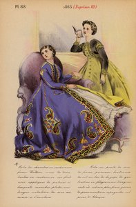 Franse mode: 1865, Napoleon III