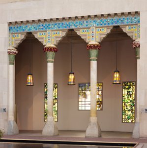 Architectonische elementen van Laurelton Hall, Oyster Bay, New York, ca. 1905