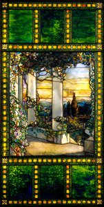 Raam door Louis Comfort Tiffany