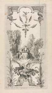 Pastorale, Arabesque door Louis Crepy