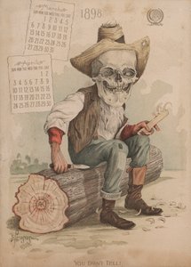 Houtsnijden, illustratie voor Antikamnia Kalender