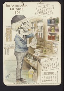 Illustratie voor Antikamnia Kalender, 1901