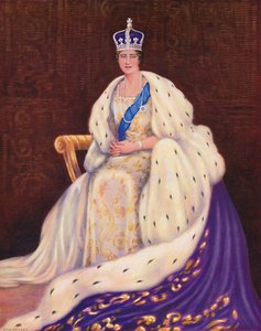 Hare Majesteit de Koningin, 1937 door Louis Dezart