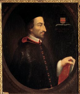 Portret van Cornelius Jansen, bisschop van Ieper