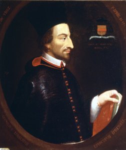 Portret van Jansenius (1585 - 1638) door Louis Dutielt