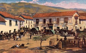 Scène in La Paz, Bolivia